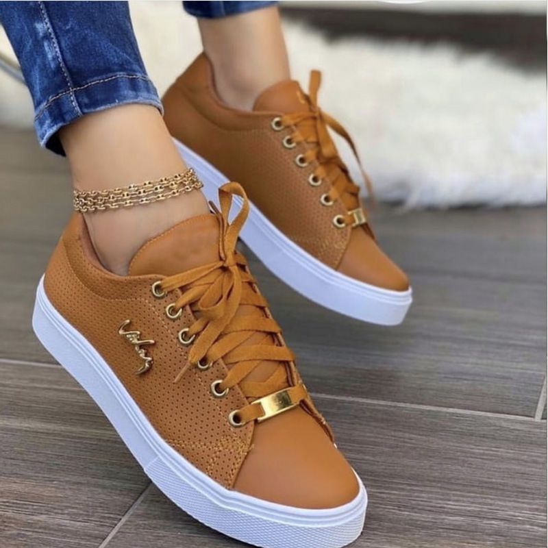 Women's 2022 summer flat European and American breathable sports low-top single shoes 041301