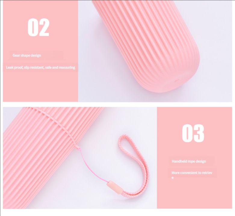 Simple household travel mouthwash cup, toothbrush bucket, toothpaste storage box, toothbrush box portable set