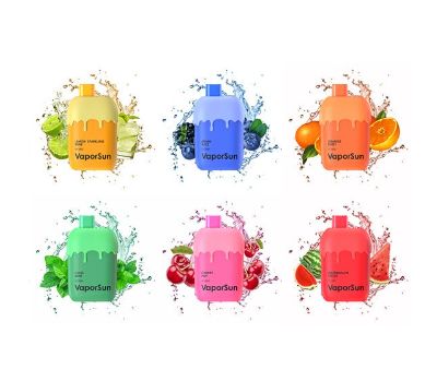 VaporSun 10000 puffs Vape Disposable e-cigarette 15ml 500mah type-C Port,5%,2% 12000 puffs 15000 puffs 20000 puffs 25K puffs 
