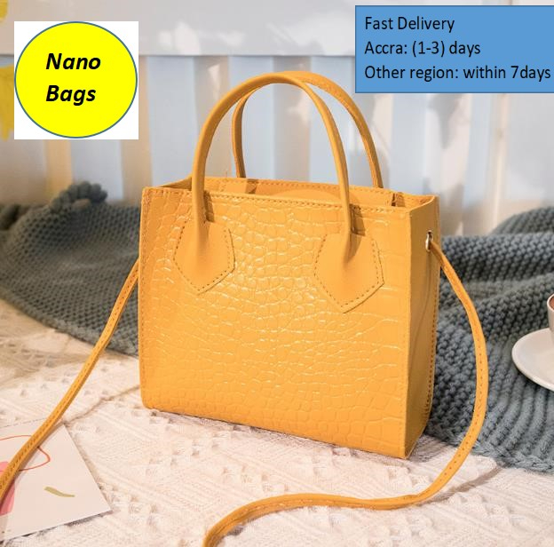 NANO Bags Ladies Bags Women Bag Small Handbag Shoulder Bag French Style PU Leather Causal bag