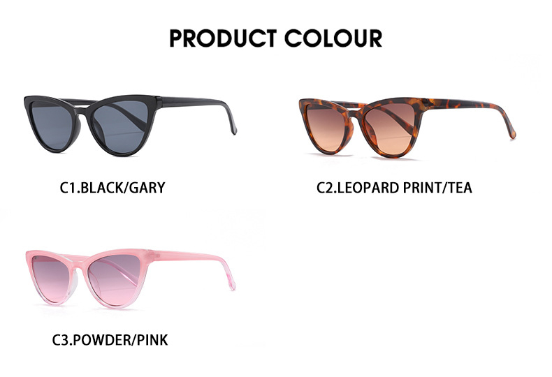 6769 Y2K Cat Eye Sunglasses Women Metal Hinge Cat Eye Mirror Lenses Unisex Elvis Retro Sun Glasses Female Oculos