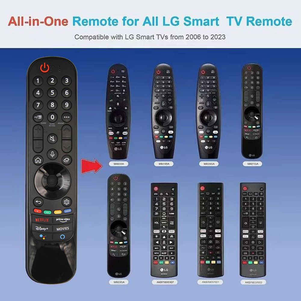 Suitable for LG MR20 21 GA Bluetooth Voice TV Remote Control