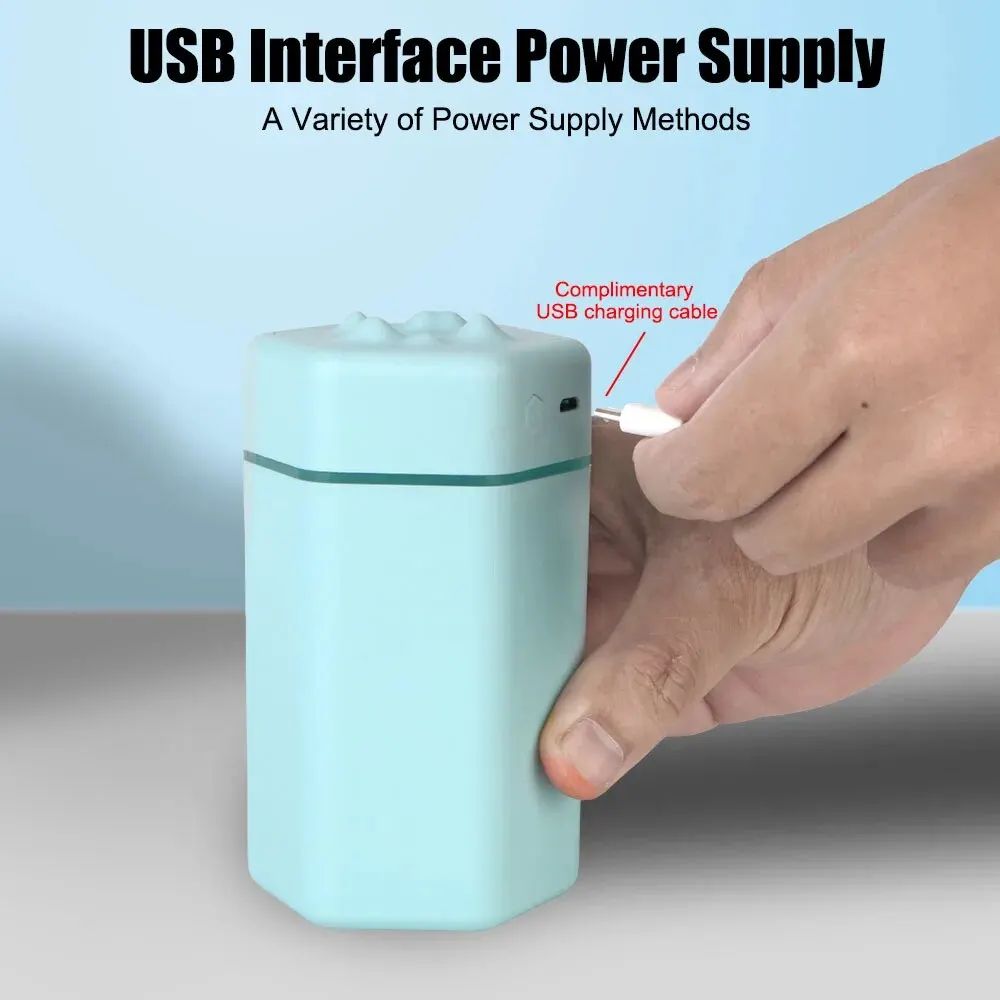 6Y Electric Air Humidifier with Colorful Night Light For Home Car Cool Mist Sprayer Portable USB Aroma Diffuser