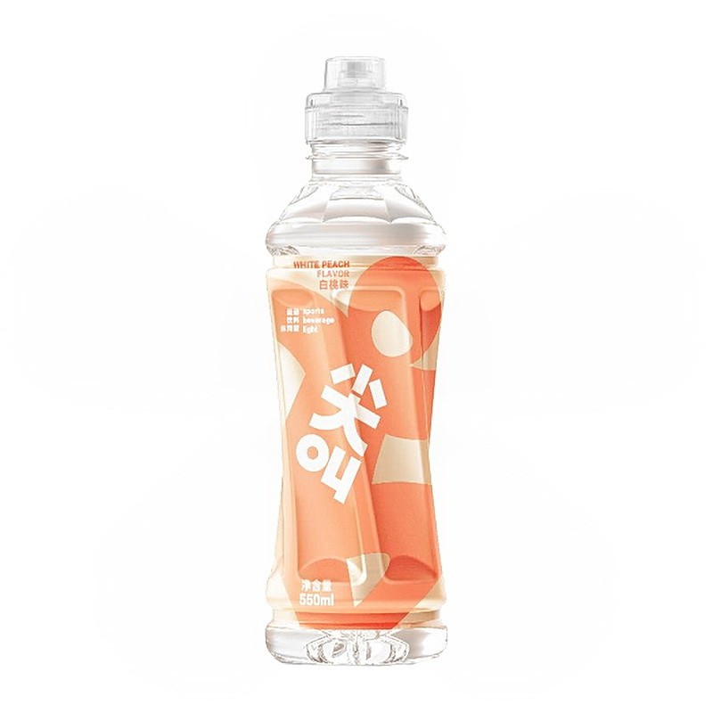 Nongfu Spring Scream Electrolyte functional sports Drink 550mlWhite Peach flavor 550ml