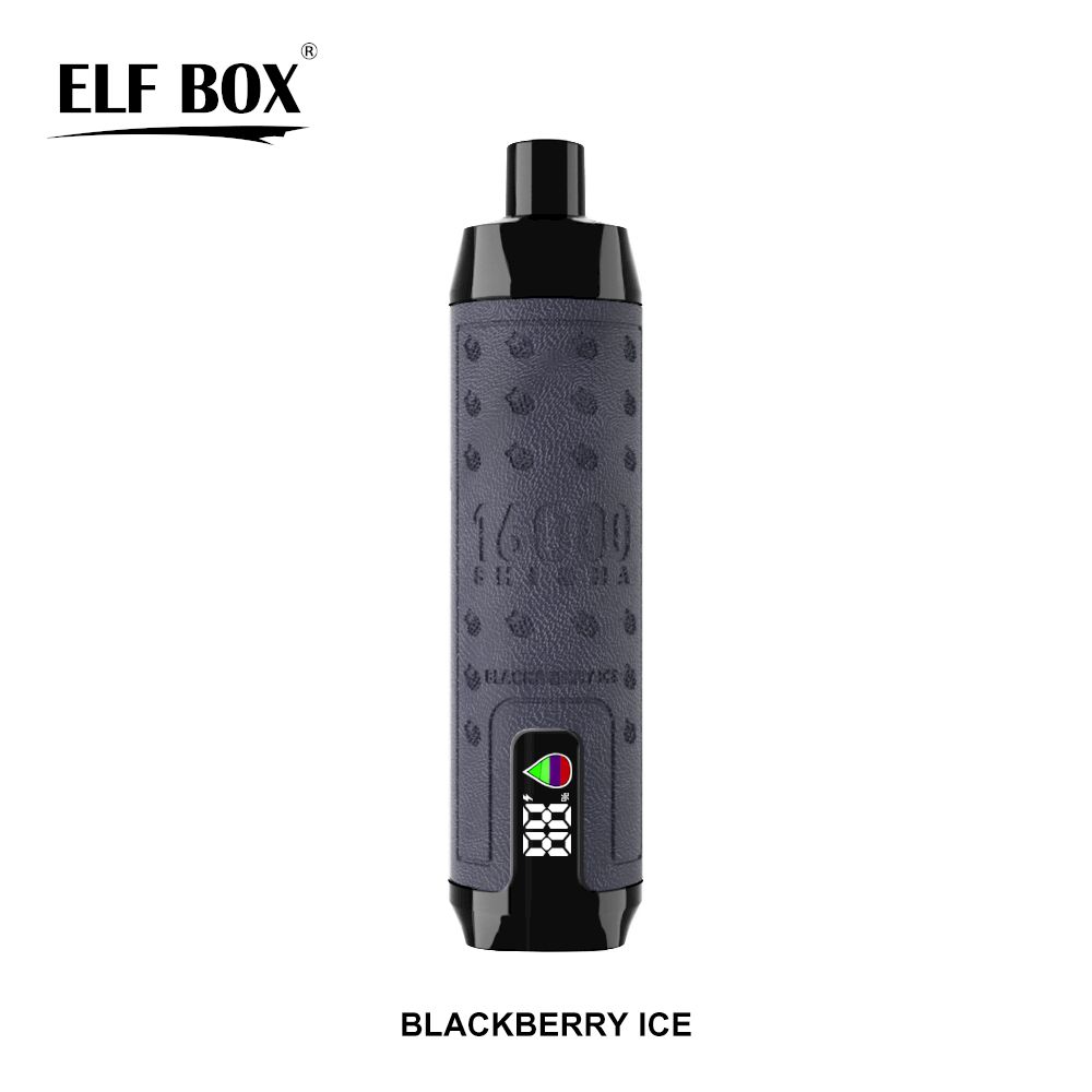 10PCS =1 box ELF BOX SHISHA 16000 PUFFS 12 flavourv50mg 20mg flavour Nicotine e-cigarette Flavour Vape Pen Blind box Random flavor surprises!