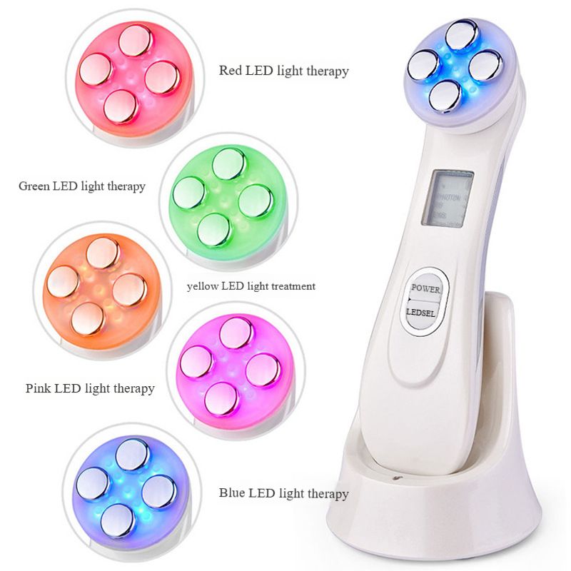 Microcurrent infusion instrument, electroporation, anti-wrinkle, photorejuvenation, lifting and firming beauty instrument gift
White、pink、black
