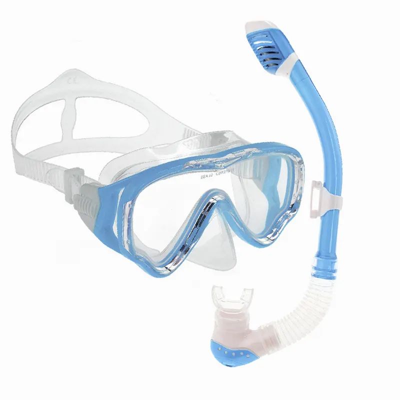 AUNONT Spearfishing Mask Snorkel Set Diving Equipment Swim Mask Snorkel Swimming Diving Set Water Sports New Swimming Gear