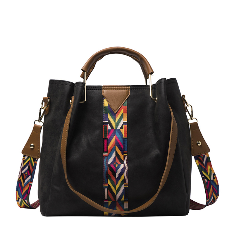 High Grade Popular Coloured Large Capacity Ribbon boston Womens Bags Contrast Color Shoulder Bag Handbag 0305#