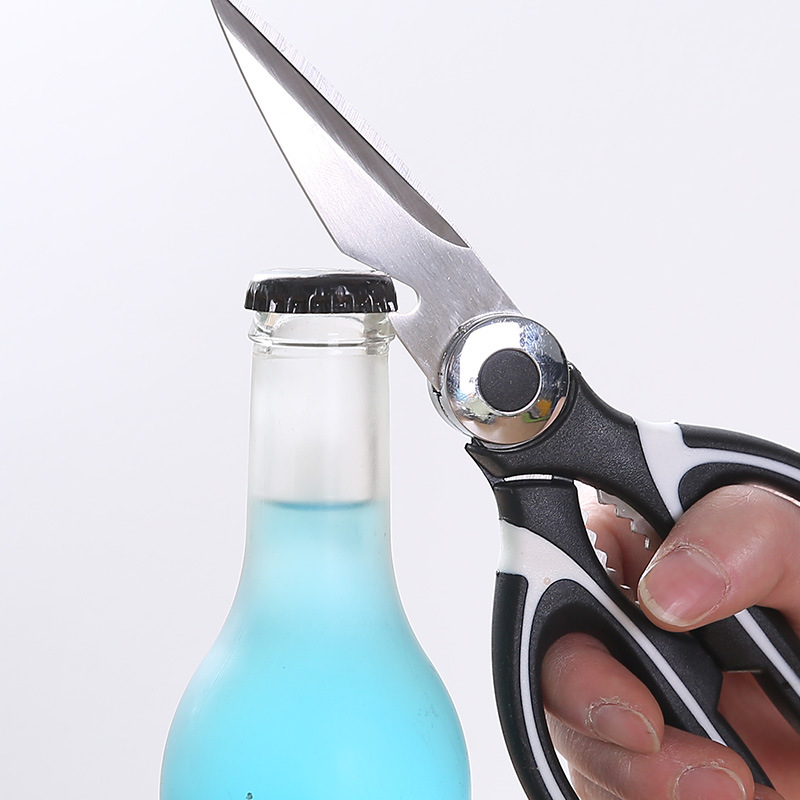 Multipurpose Stainless Steel Sharp Utility Food Scissors for Chicken, Poultry, Fish, Herbs
