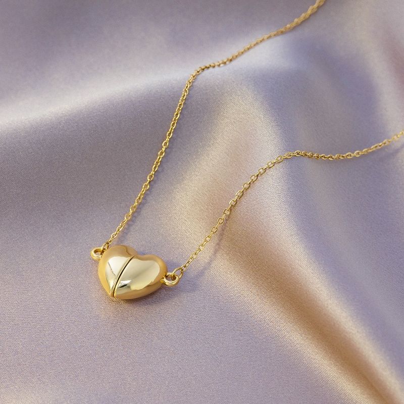 Necklace fashion premium feel colorfast Titanium Steel CRRSHOP women girl jewelry free shipping lover