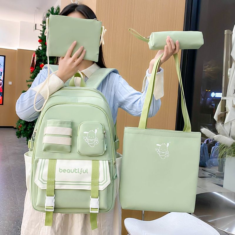 2024 new high appearance level fashion schoolbag collegiate style middle and high school students backpack large capacity leisure backpack SG5540