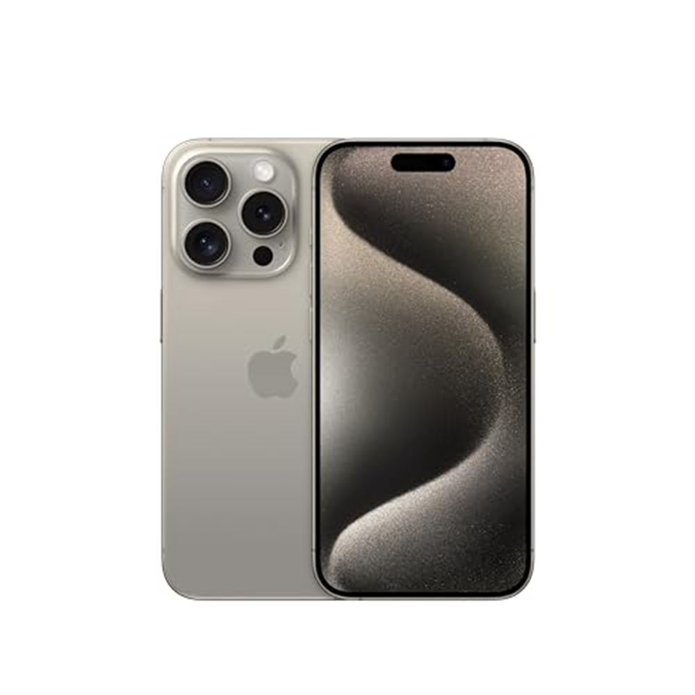 Apple iPhone 15 Pro (Unlocked, 128GB)  6.1” Super Retina XDR Display, A17 Pro Chip, Dynamic Island, Pro Camera System Refurbishment GSM Phone【Lowest Price Online】
﻿Natural