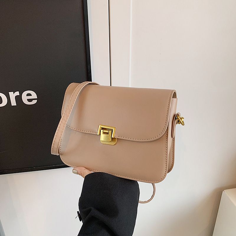 French retro niche design underarm bag 2025 New fashion niche design casual single-shoulder crossbody small square bag