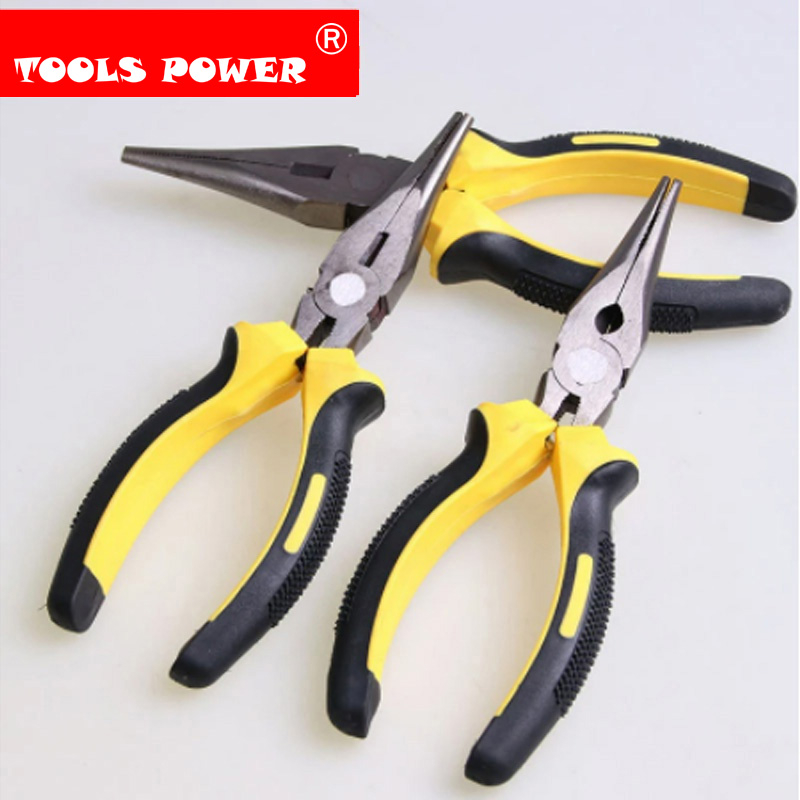 Tools power 6-inch multi-function pliers household pointed flat-mouthed pliers car emergency tools