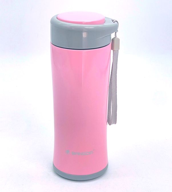 Bangda Double Wall Stainless Steel Vacuum Insulated Tumbler Bottle Flask With Lid - 380ML