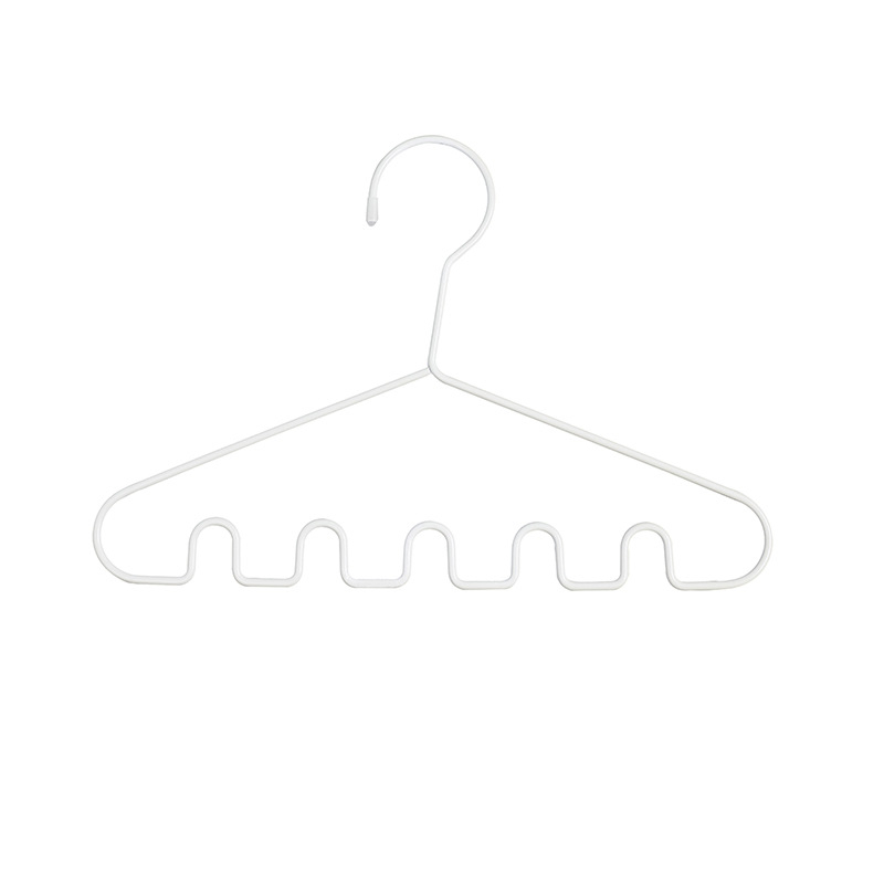 3328 Clothes Hanger Non-slip Multi-grid Iron Multi-port Support Hangers Clothes Rack for Hotel
