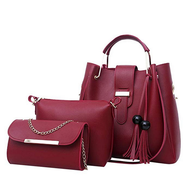 Handbag set women handbags slingbag 3 in 1 bags set