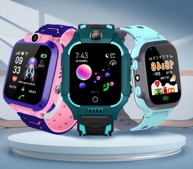 - Kids Smart Phone Watch, Multilingual Support, GPS Positioning, Video Call & Photo, Waterproof, Safe Tracker Watch for Boys Girls