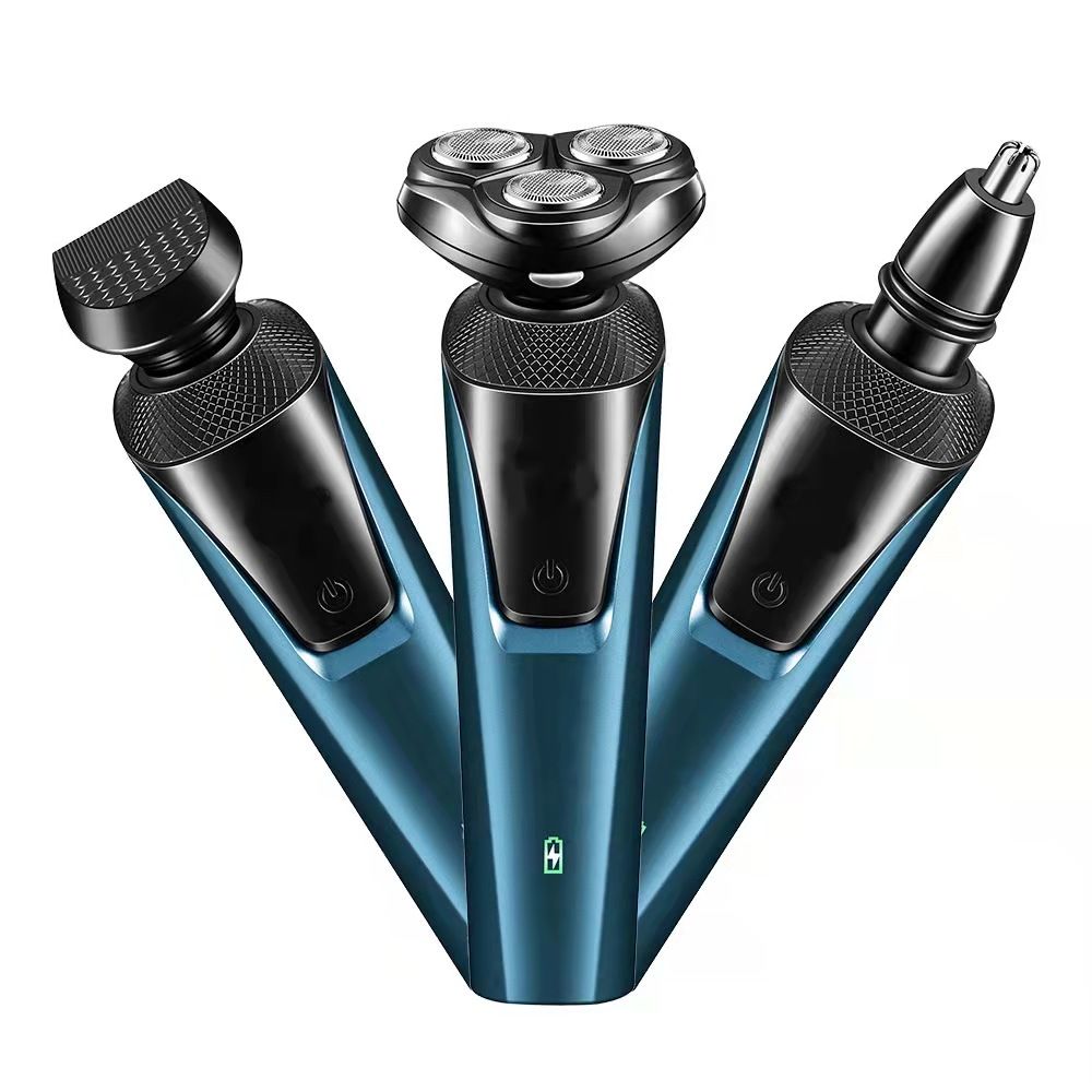 8806 dual-color optional stand-alone three-in-one shaver USB rechargeable shaving razor
