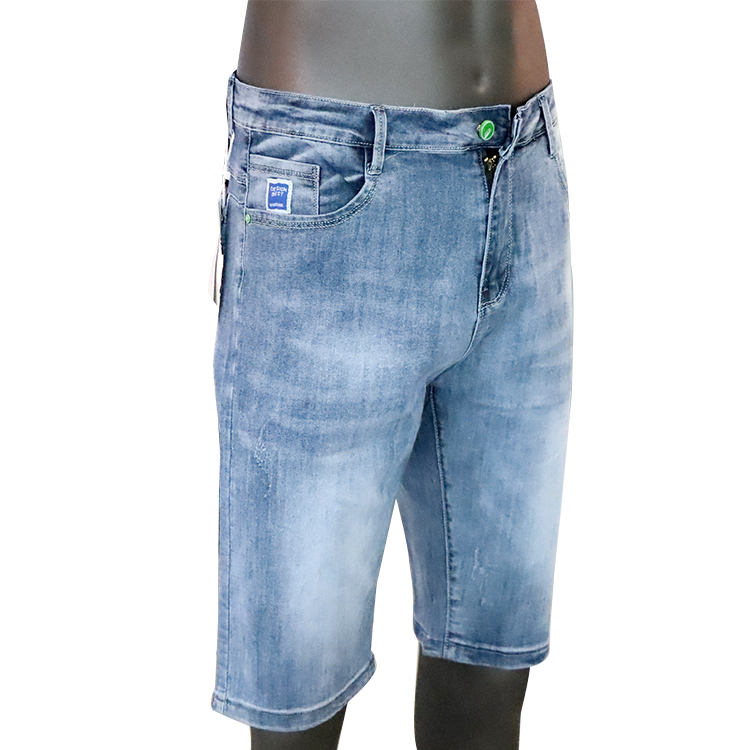 Men's Rugged-Wear Relaxed Fit 5 Pocket 100% Cotton Denim Jean Short 9985