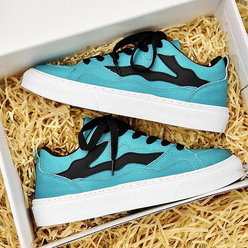 2024 autumn new men's shoes student casual shoes wholesale canvas shoes men Korean version of the trend board shoes LC238
