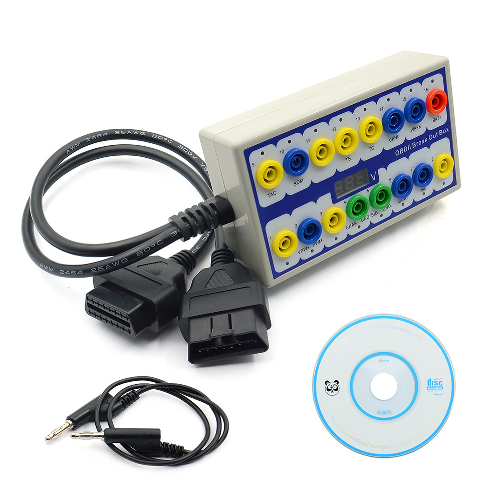 OBDII Protocol Detector Automotive ECU Programming OBD2 Protocol Detector Junction Box