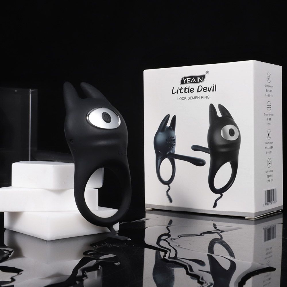 Vibrator for Couple, 3 in 1 Vibrating Cock Ring with 10 Modes, Men's Penis Vibrators, Perineum , G spot, Clitorals Stimulator for Women, Sex Novelties, Adult Sex Toys & Games Black