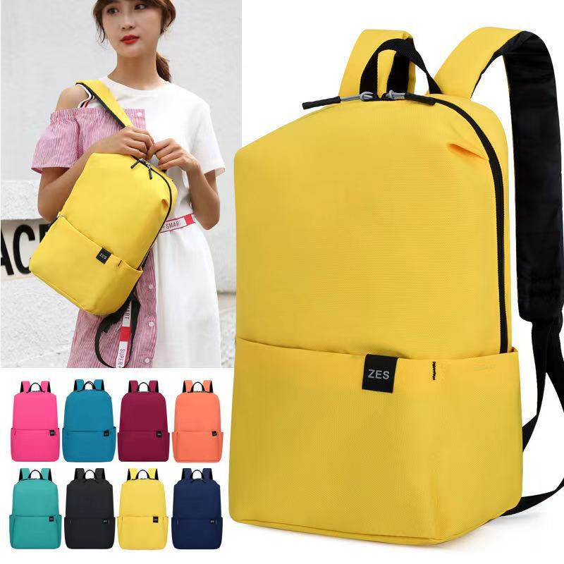 1101 Casual Backpack with Fashion Simple, Classic, Versatile Square Design Splash-proof Durable Travel Backpack, Fits up to 14 inches Laptop