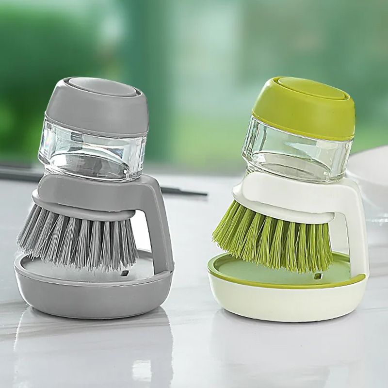 Press-Tech Cleaning Pot Brush  Easy Wash, Durable & Lightweight 
