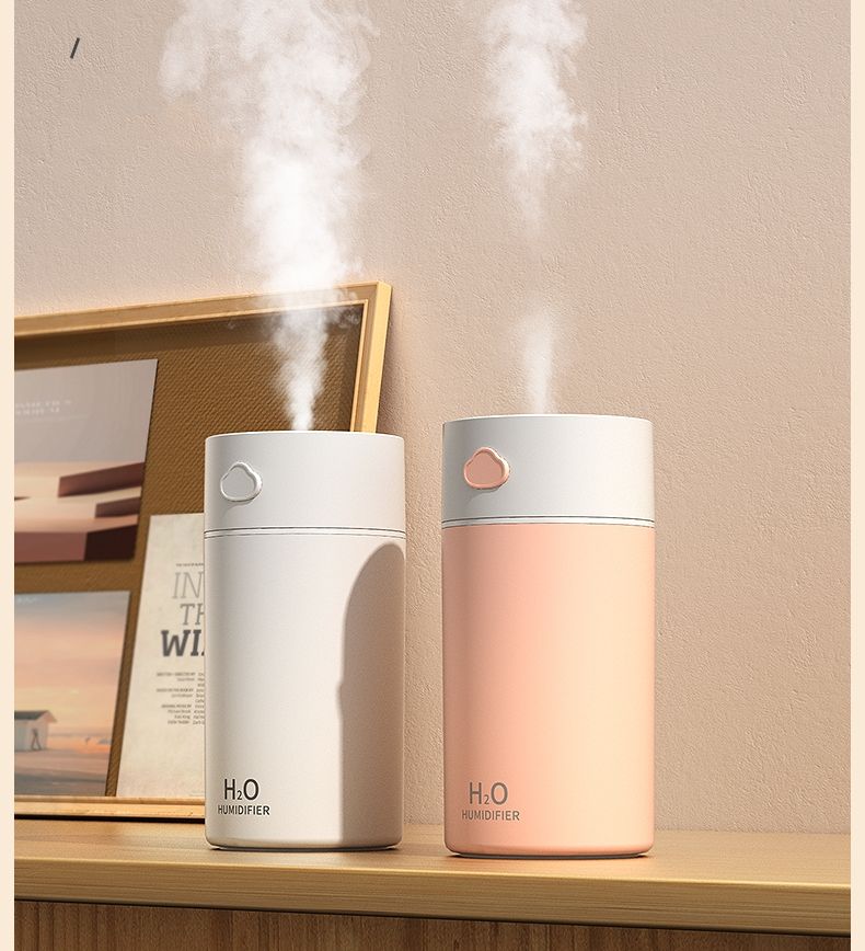 Humidifier New Cloud Humidifier USB Home Car Mini Hydrating Large Capacity 400ML Humidifier