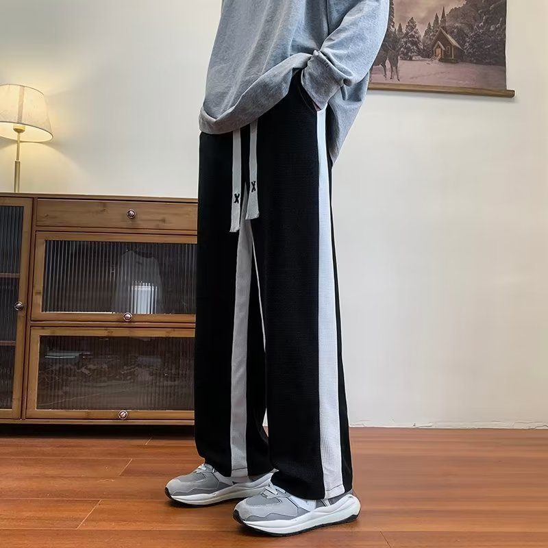 LRB Men's Summer New Loose Casual Pants Versatile Thin Straight Leg Pants