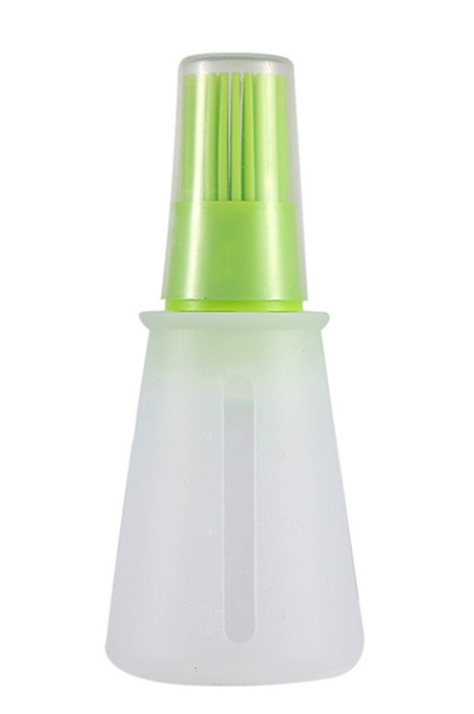 BBQ BBQ Oil Bottle Brush Silicone Kitchen BBQ Accessories Cooking Baking Oil Dispenser BBQ Tools Grease Brush