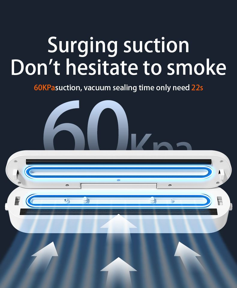 Vacuum machine small vacuum sealer snack food packaging machine automatic sealing bag household plastic seal preservation