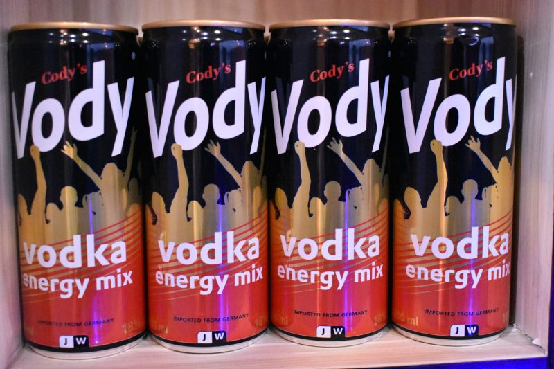 CODYS VODY VODKA ENERGY DRINK 250ML X 6PCS