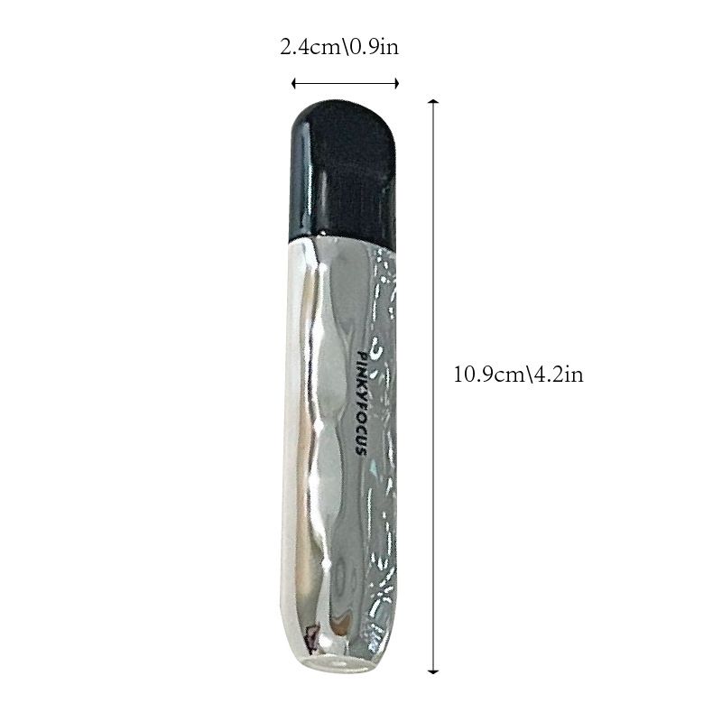 PinkyFocus Black Yaoyue Light Mirror Lip Glaze Korean Pure Want to Show Tender and Moisturizing Hydrating Glass Dudu Lip Lipstick