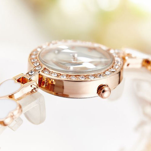 Seiko Watch Blue Translucent Gemstone Elegant Temperament Small And Exquisite Girls Bracelet Bracelet Watch