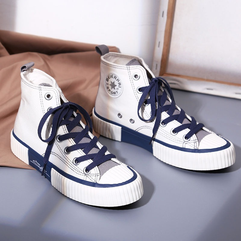 New Products, Ladies Shoes, Casual Shoes, High-top Canvas Shoes