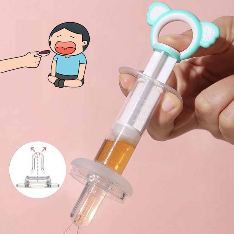 YH-2022006 New Medicine Feeder Needle Feeder Baby Syringe Feeder Newborn Dropper Squeeze Fruit Juice Dropper Dispenser Pacifier Accessory