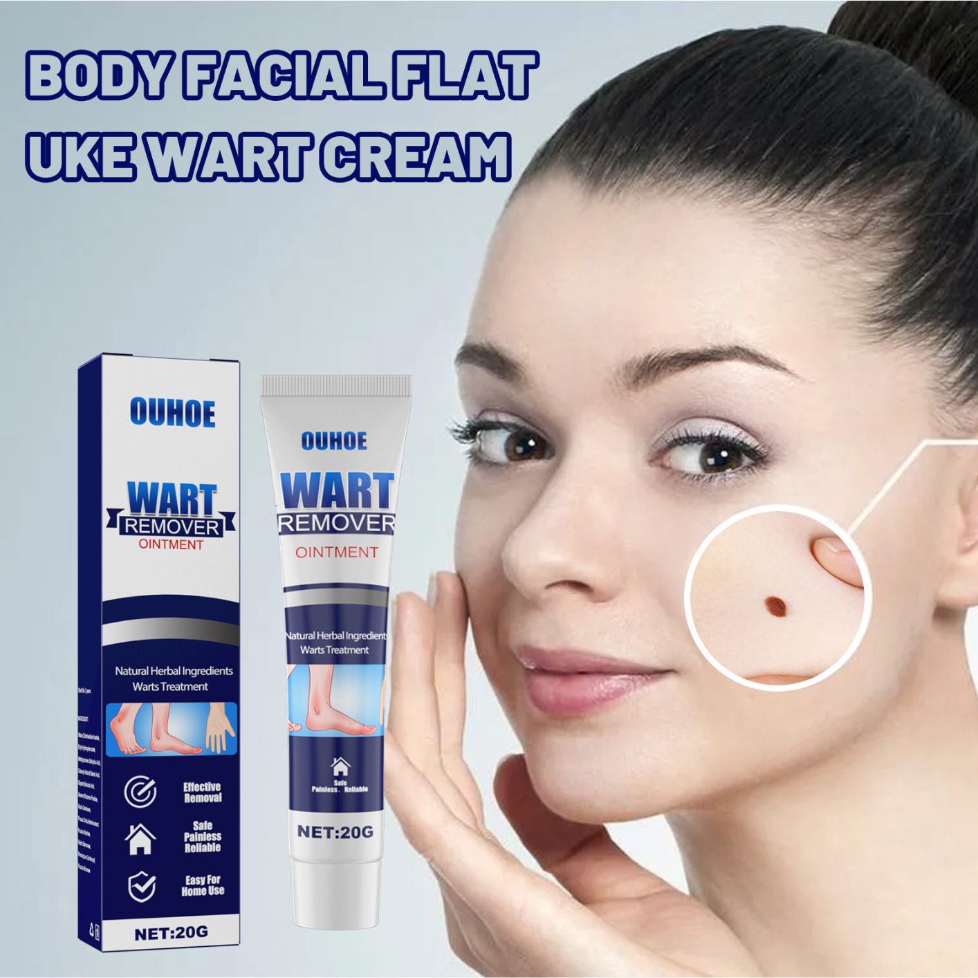 Skin Tag Remover & Wart Remover Cream - Quickly and Easily Remove Common Skin Tag, Wart and Callus - Effective and Scar