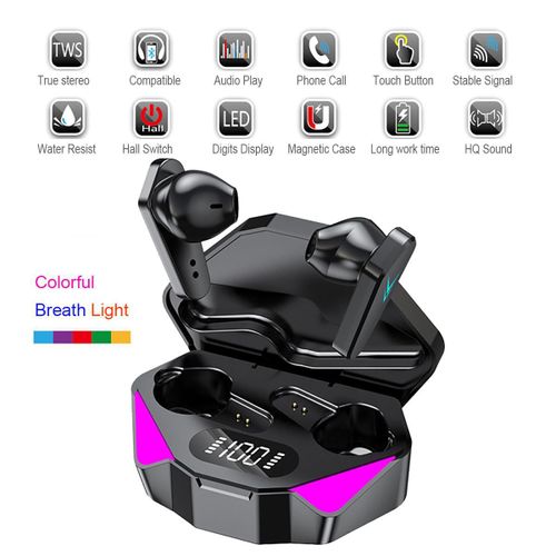 Wudytim Cheap Bluetooth Earphone With Screen Display