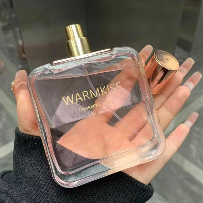 Korean-style woman's original life perfume charming lady perfume pink crystal light fragrance fresh fruit and flower fragrance lasting fragrance light perfume