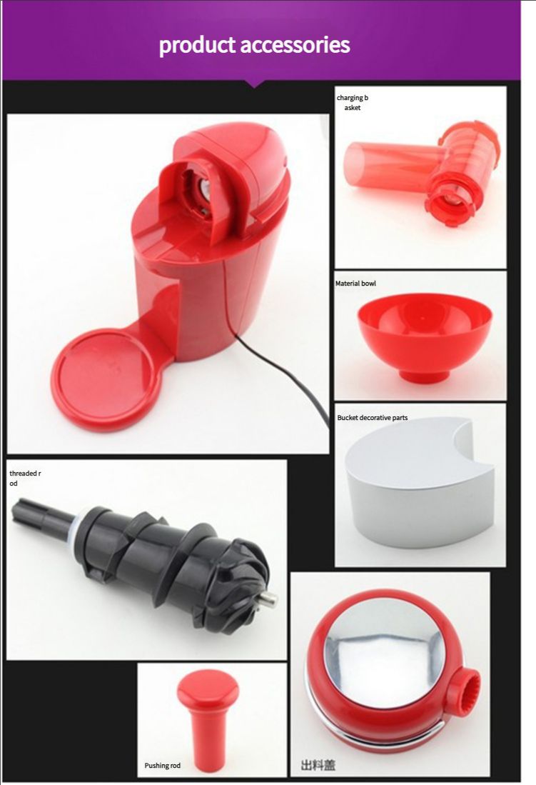 Big Boss Swirlio Home Fruit Ice Cream Maker Homemade Ice Cream Maker Blender