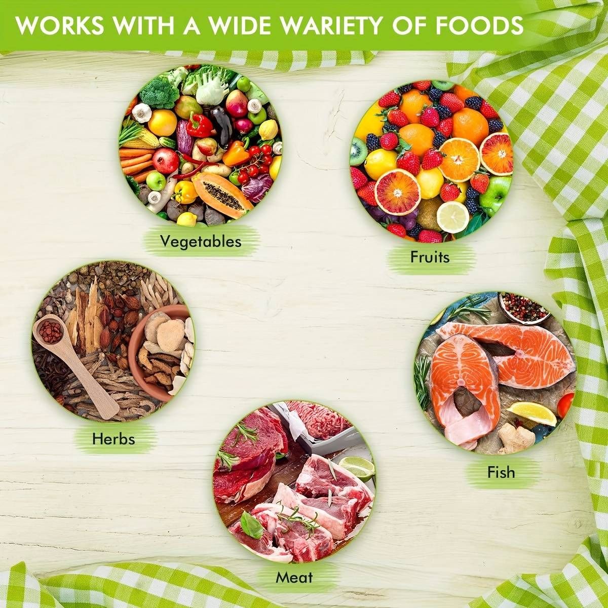 Vegetable And Fruit Dryer,Five Layer Drying Food Dehydrator,Kitchen Accessories Household Fruit Dryer,White