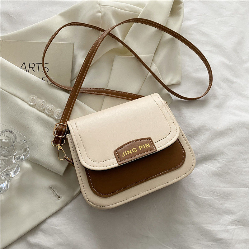 Bag female spring 2022 new high sense of Korean version of the color of the small bag INS trendy trendy single shoulder bag