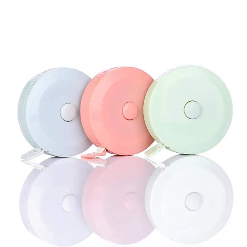 2M/78 Feet Plastic Tape Measure Automatic Retractable Tape Measure Clothing Measuring Tape Cute Mini Soft Ruler