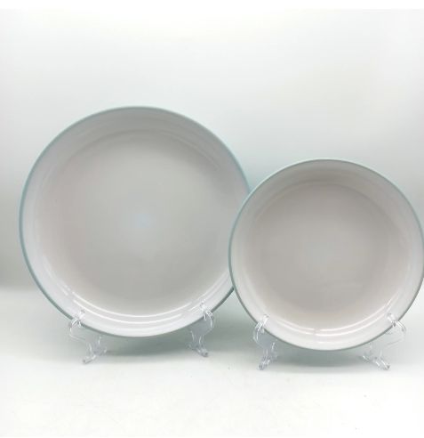 Restaurant Home Wedding Party Colorful Melamine Ceramic Plates - XC-11 / XC-12