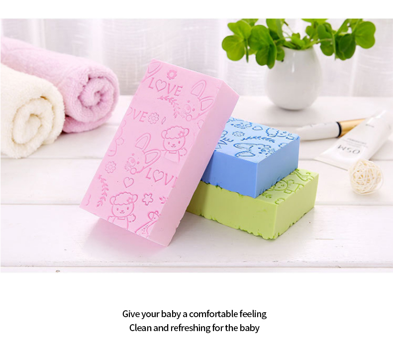 Ultra Soft Exfoliating Sponge Shower Brush, Moisturizer and Exfoliating Body Sponge for Shower, Spa Cellulite Massager Dead Skin Sponge Remover for Body