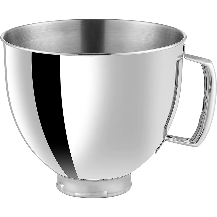 Kitchen Aid Stainless Steel Bowl , Mixer 4.5 And 5 Quart Stainless Steel Bowl,Compatible With Kitchenaid Artisan 5KSM125, 5KSM150, 5KSM175, 5KSM7580,