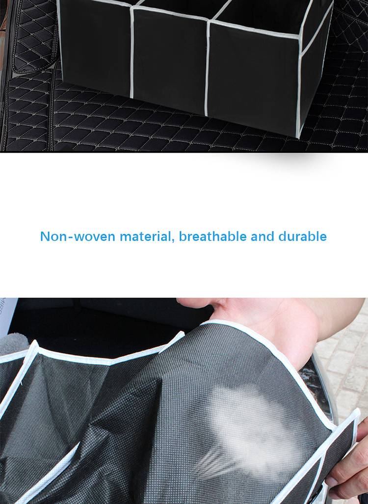 Car interior supplies car storage box storage box car trunk organizer car non-woven storage box