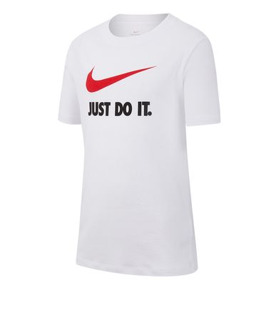Quality 100% cotton unisex customized blank front printed with description JUST DO IT casual t-shirt
